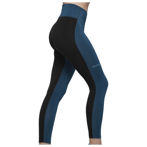 Devold - Women's Running Merino Tights - Leggings Gr XS blau/schwarz von Devold