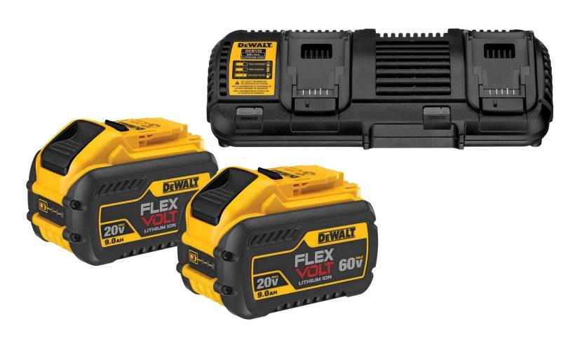 DeWalt Akku-Ladestation »FlexVolt Starter-Set 2xAkku 54V« von Dewalt