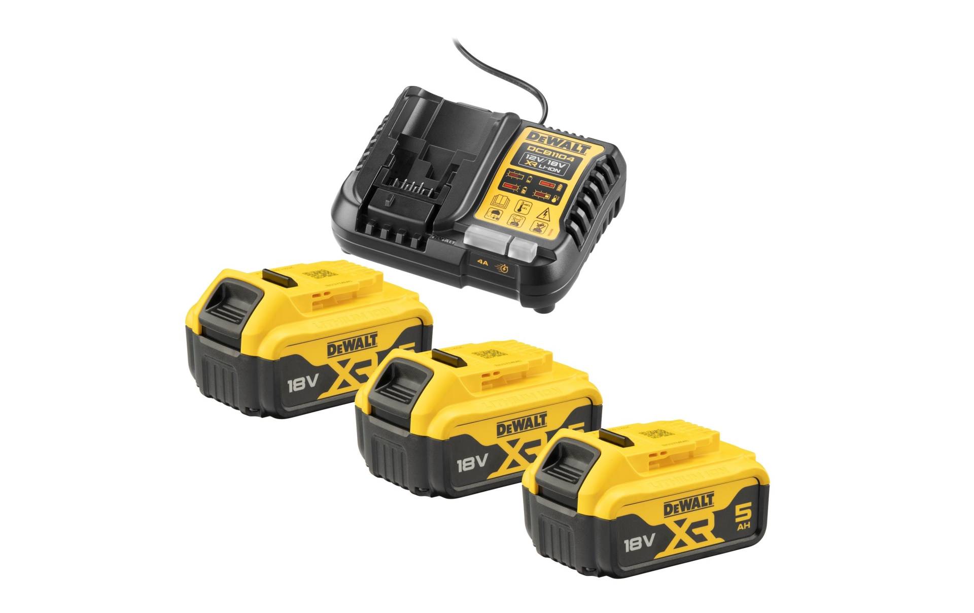 DeWalt Akku »Starterset 3x 18 V 5 Ah« von Dewalt