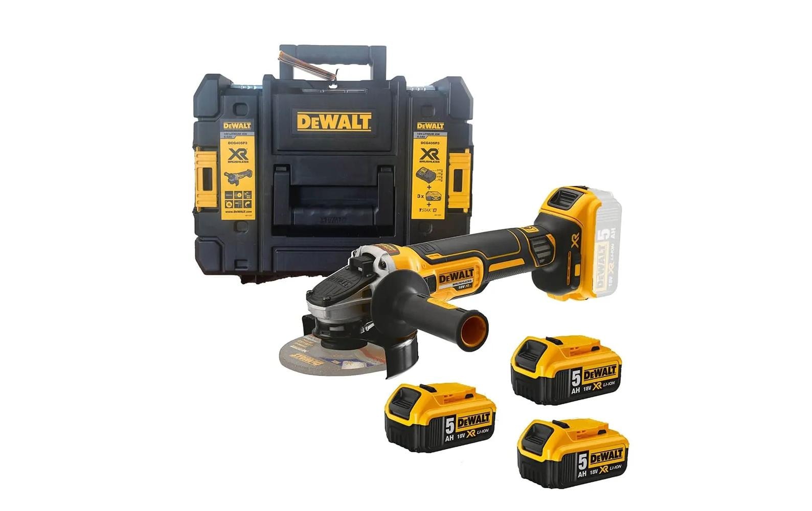 DeWalt Akku-Winkelschleifer »18 V DC«, Ohne Akku/Ladegerät/im Koffer von Dewalt