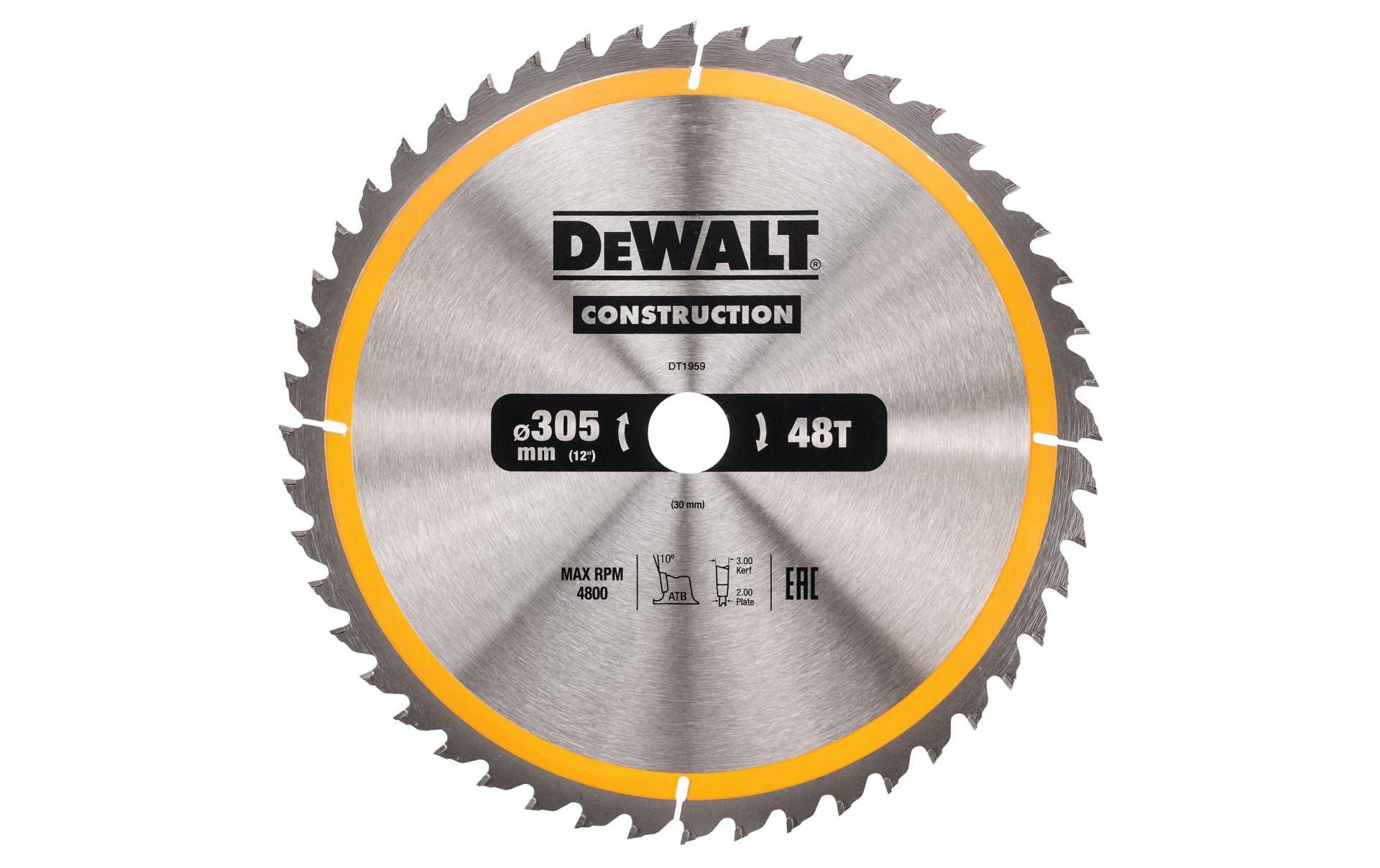 DeWalt Kreissägeblatt »305 x 30 mm«, (1 St.) von Dewalt