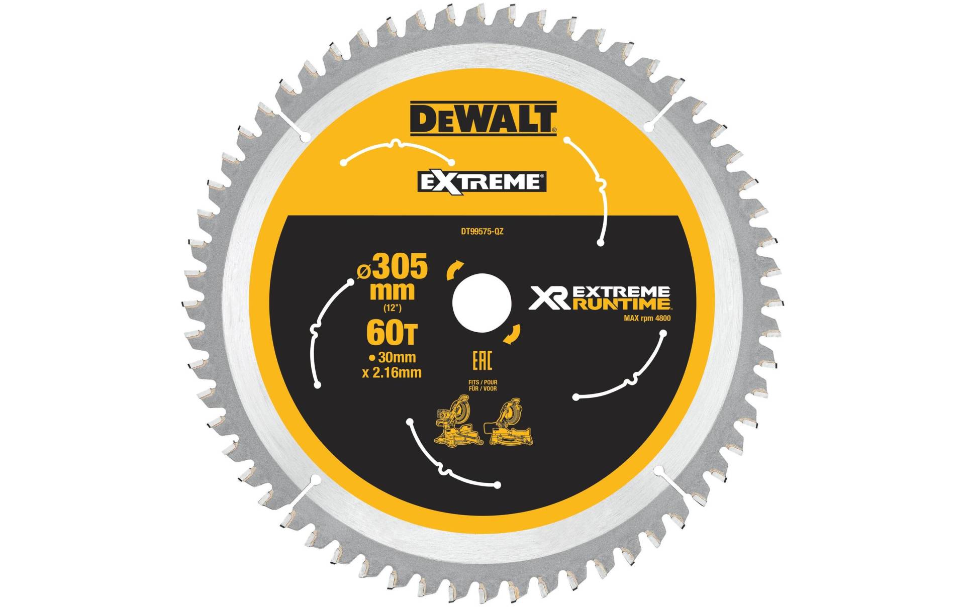 DeWalt Kreissägeblatt »305 x 30 mm«, (1 St.) von Dewalt