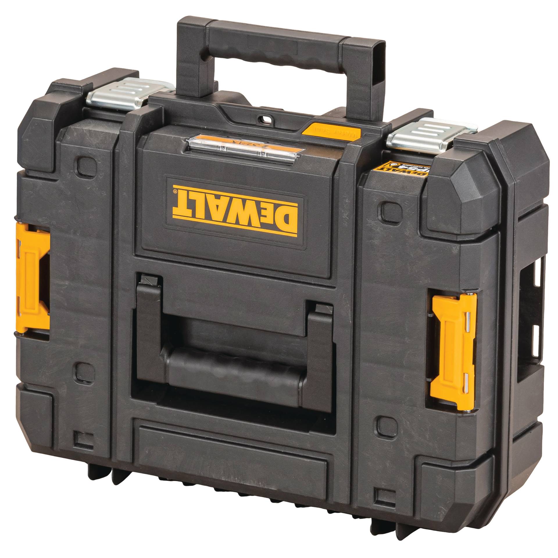 DeWalt Werkzeugkoffer »TSTAK II DWST83345-1 Werkzeugbox / Maschinentransport Werkzeugkoffer«, Basiselement für TSTAK Systemboxen, Schwarz/Gelb von Dewalt