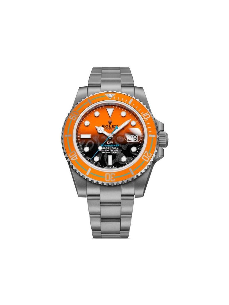 DiW (Designa Individual Watches) Submariner Persimmon 41mm - Grey von DiW (Designa Individual Watches)