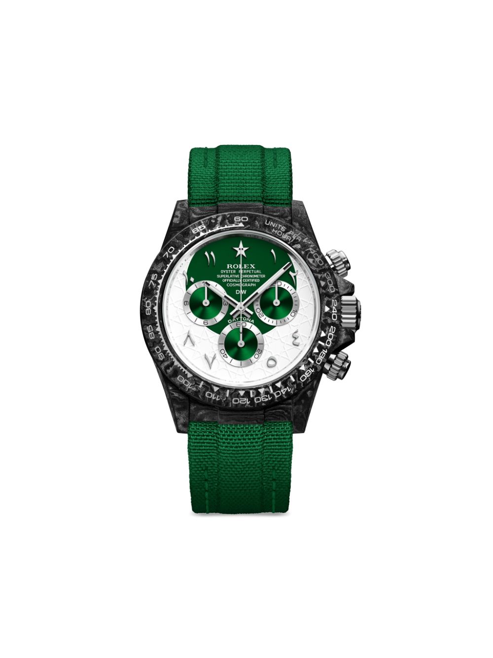 DiW (Designa Individual Watches) customised Rolex Daytona Ramadan 40mm - BLACK von DiW (Designa Individual Watches)