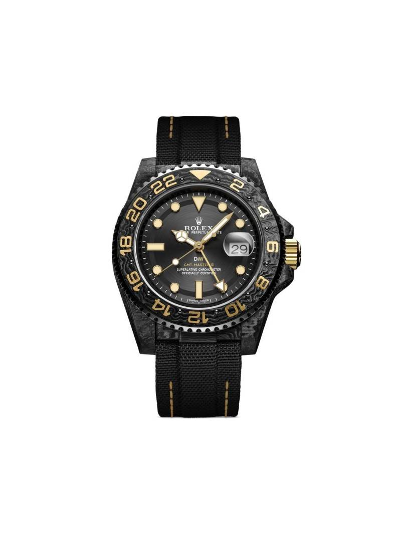 DiW (Designa Individual Watches) pre-owned customised DiW GMT-Master II Golden Speedster 40mm - Black von DiW (Designa Individual Watches)