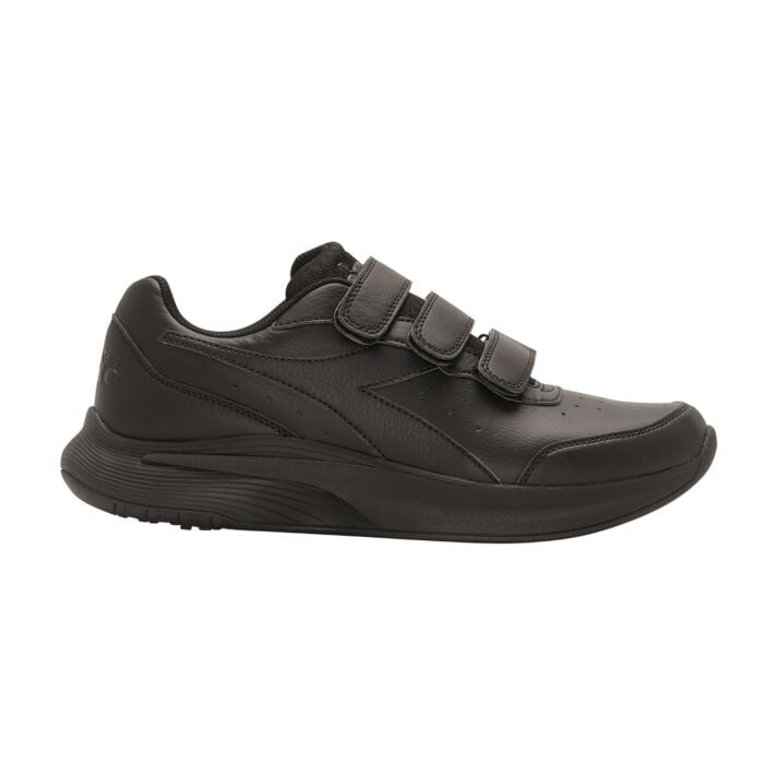 Diadora Sneaker für Damen und Herren mit Klettverschluss, schwarz, 37 von Diadora