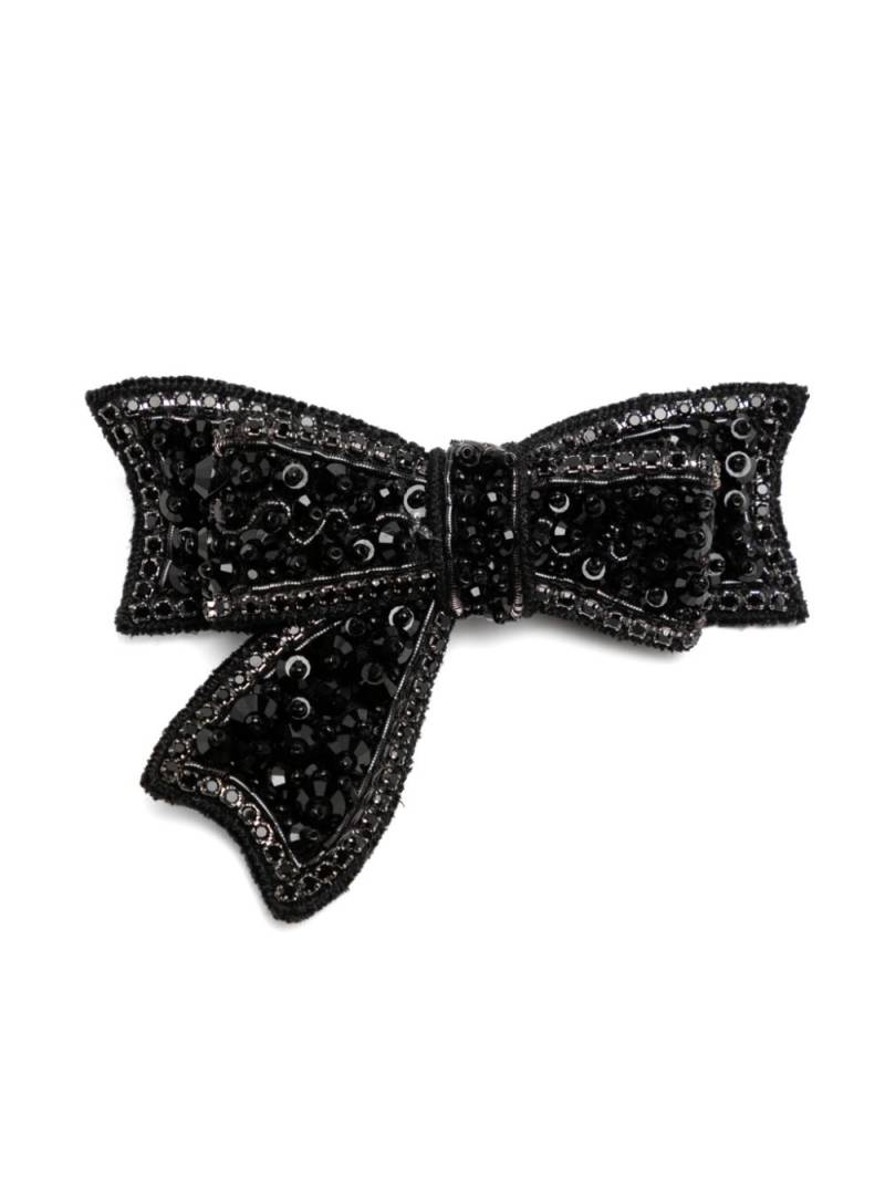 Dice Kayek bow brooche - Black von Dice Kayek