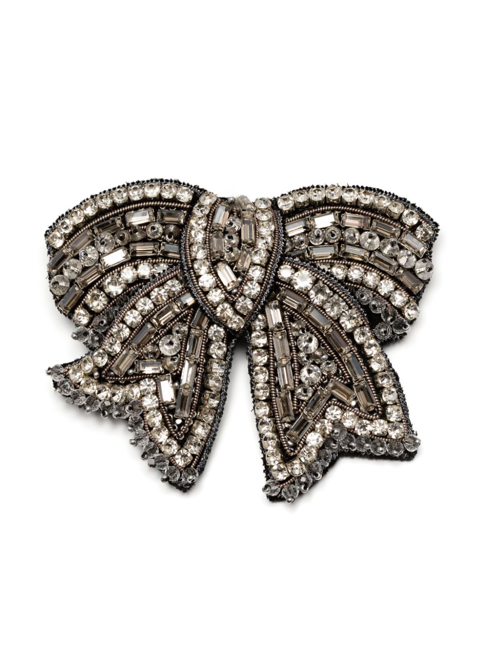 Dice Kayek ribbon brooch - White von Dice Kayek