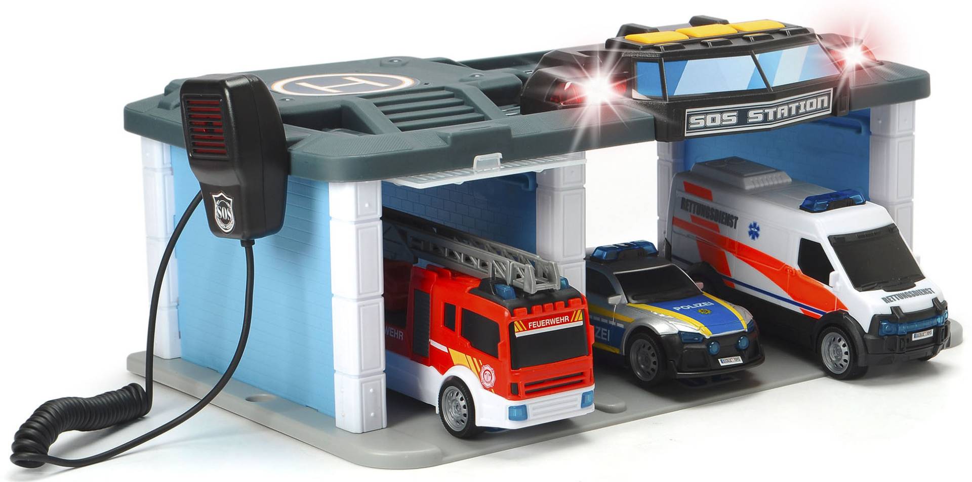 Dickie Toys Spiel-Gebäude »Rescue Center«, mit Licht & Sound Dickie Toys Spiel-Gebäude »Rescue Center«, mit Licht & Sound von Dickie Toys