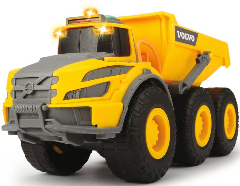 Dickie Toys Spielzeug-Baumaschine »Volvo Articulated Hauler«, mit Licht & Sound von Dickie Toys