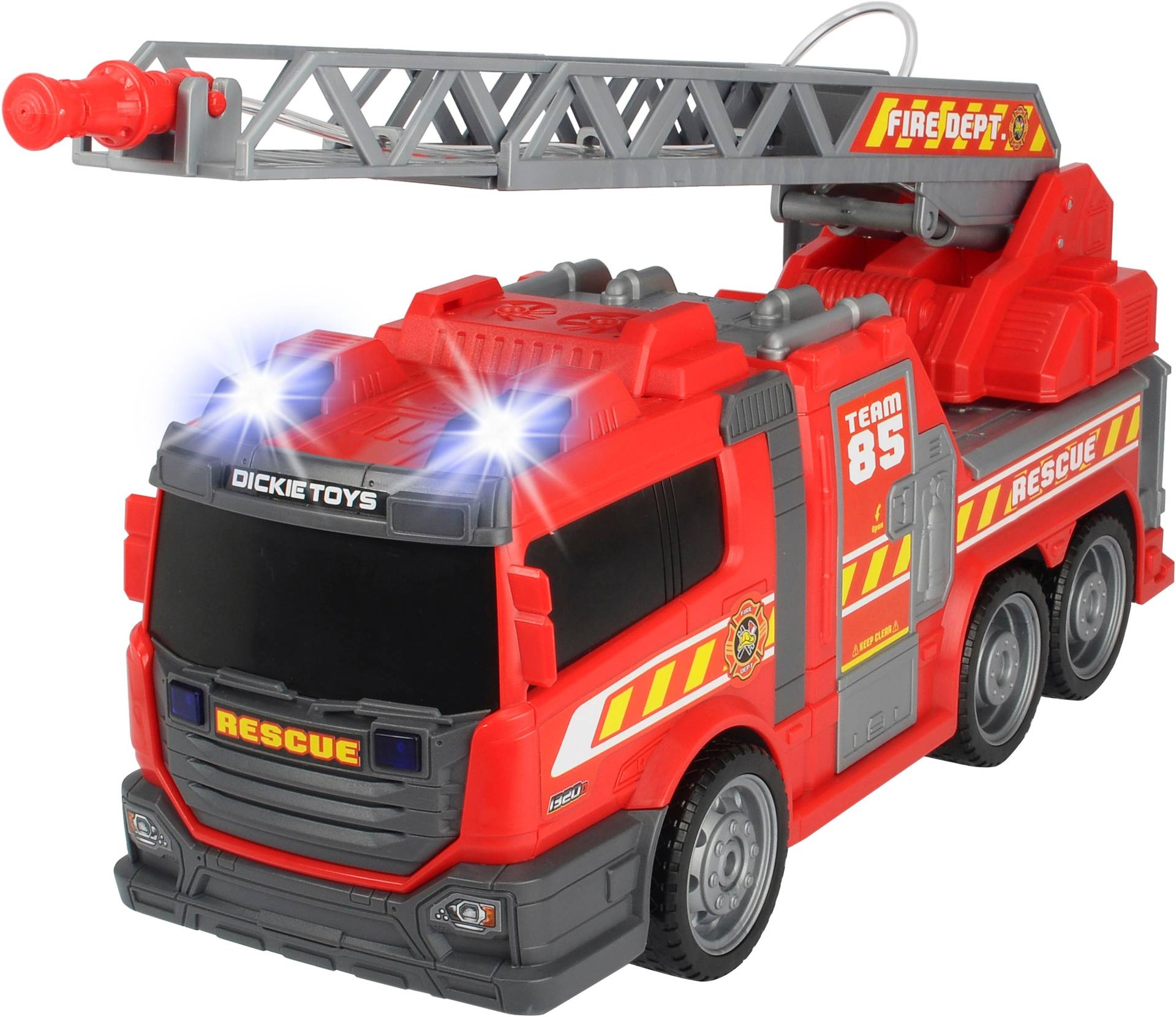 Dickie Toys Spielzeug-Feuerwehr »Fire Fighter - Feuerwehrauto«, mit Wasserspritze von Dickie Toys