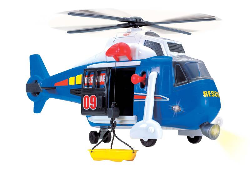 Dickie Toys Spielzeug-Hubschrauber, mit drehbarem Rotor, Licht und Sound von Dickie Toys