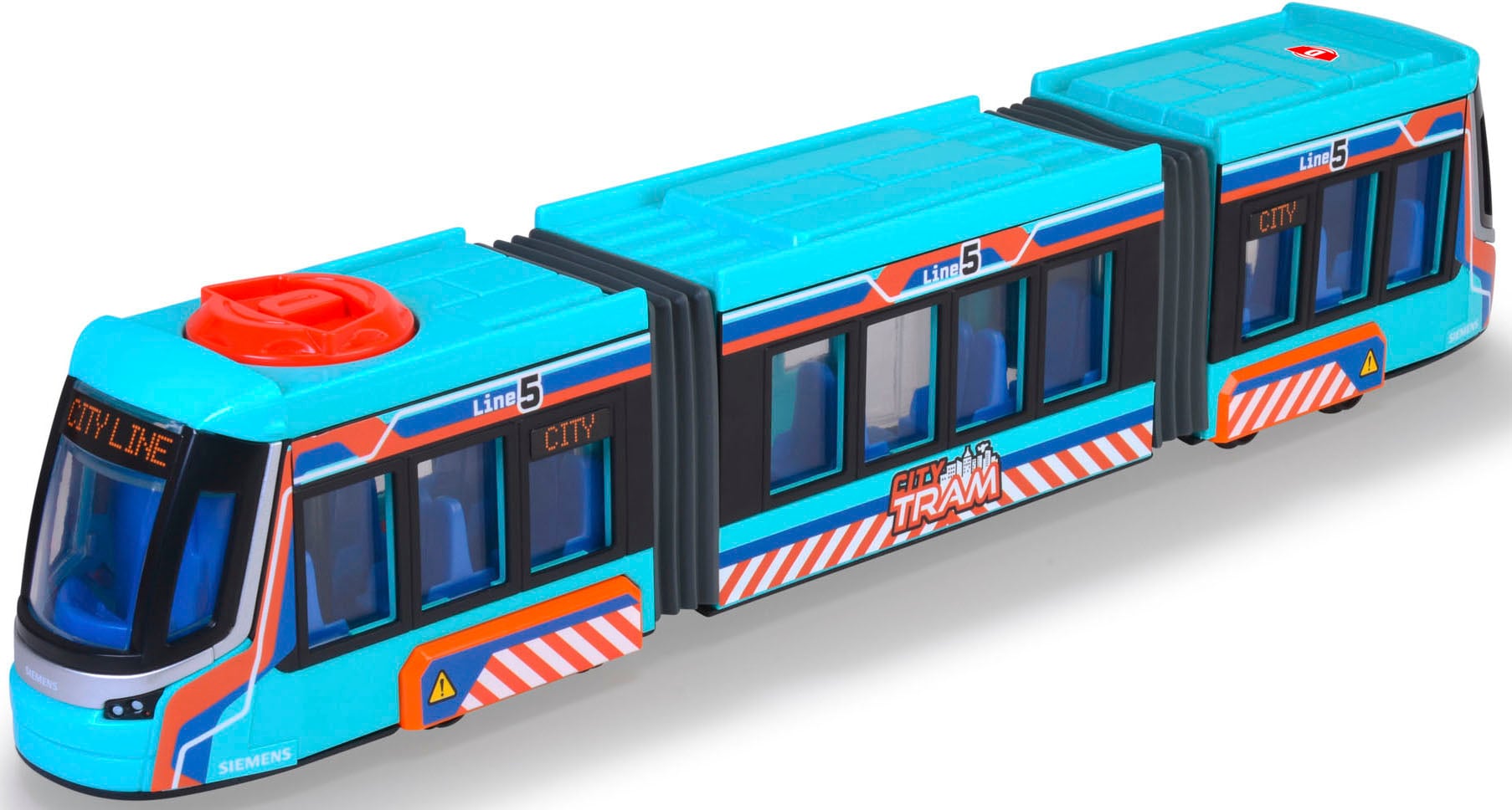 Dickie Toys Spielzeug-Strassenbahn »Siemens City Tram« Dickie Toys Spielzeug-Strassenbahn »Siemens City Tram« von Dickie Toys