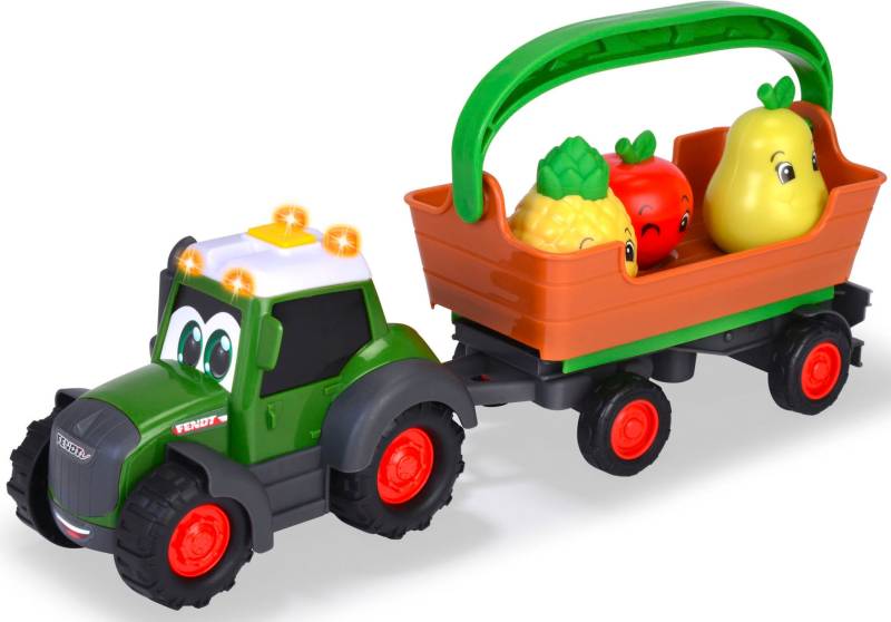 Dickie Toys Spielzeug-Traktor »Freddy Fruit Trailer«, mit Licht & Sound von Dickie Toys