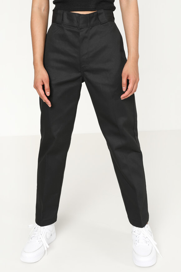 Dickies Cropped Chinos | Schwarz | Damen  | 25 von Dickies