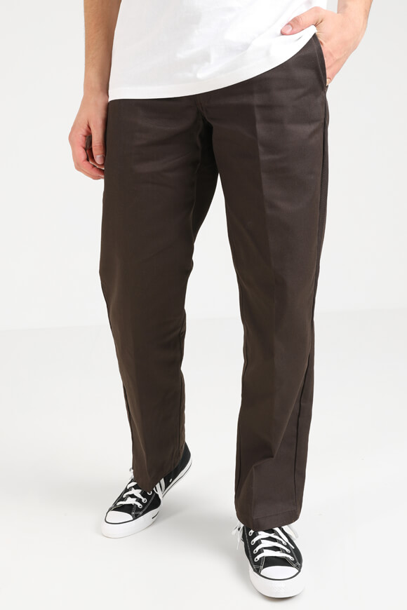 Dickies 874 Work Straight Fit Hose | Dark Brown | Herren  | 28/30 von Dickies