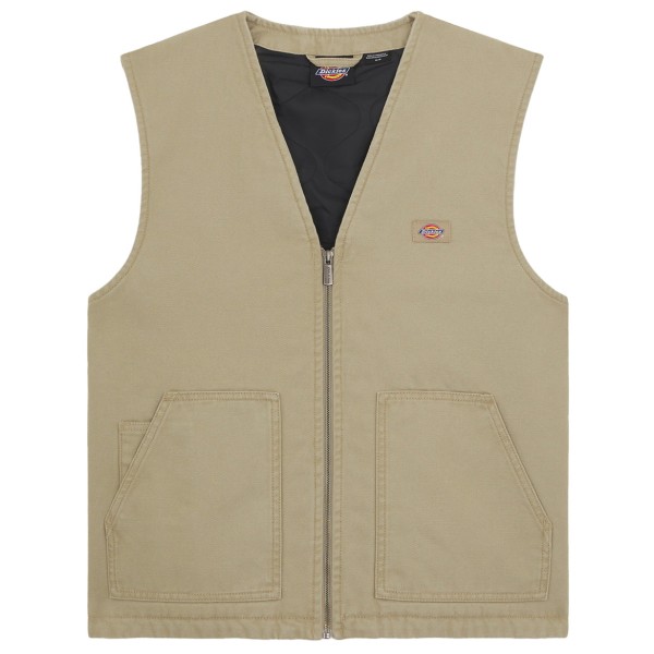 Dickies - Duck Canvas Summer Vest - Freizeitjacke Gr M;S;XXL beige von Dickies