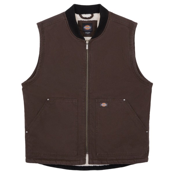 Dickies - Duck Canvas Vest - Freizeitweste Gr L;M;S;XL;XXL braun;schwarz von Dickies