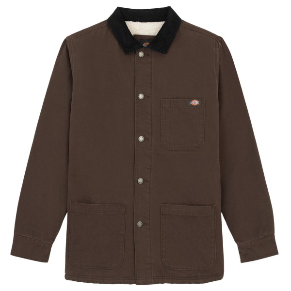 Dickies - Duck High Pile Fleece Line Chore Jacket - Freizeitjacke Gr M;S;XL braun von Dickies