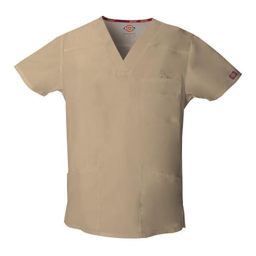 Dickies EDS Signature Kasack mit V-Ausschnitt Herren Farbe: Beige, Grösse: 2XL von Dickies