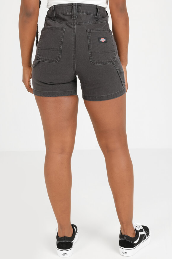 Dickies High Waist Jeansshorts | Schwarz | Damen  | 24 von Dickies