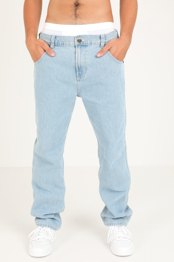 Dickies Houston Relaxed Straight Fit Jeans | Vintage Aged Blue | Herren  | 28/30 von Dickies