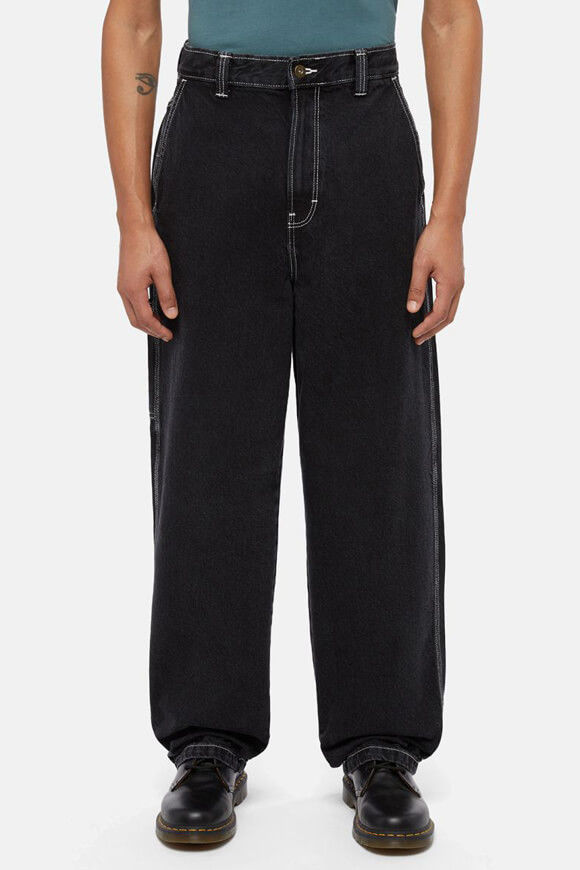 Dickies Madison Baggy Fit Jeans L32 | Black Washed | Herren | 29/32 Dickies Madison Baggy Fit Jeans L32 | Black Washed | Herren | 29/32 von Dickies
