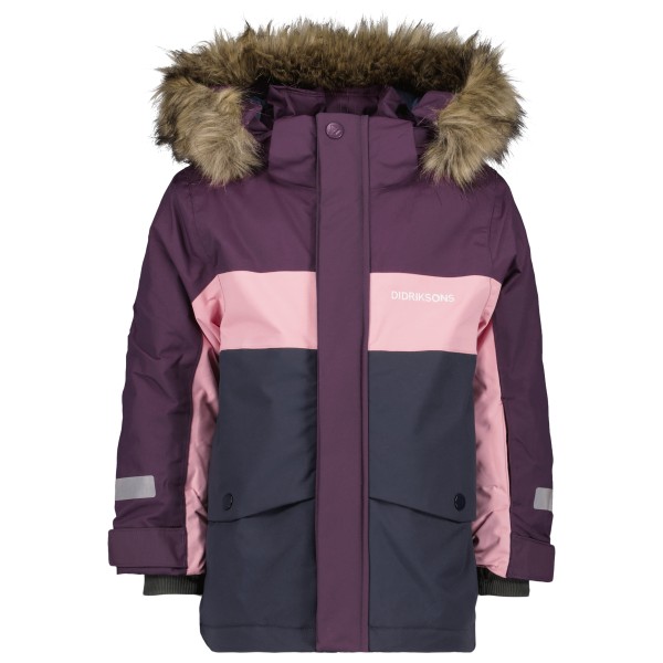 Didriksons - Kid's Bjärven Parka 2 - Parka Gr 90 bunt von Didriksons