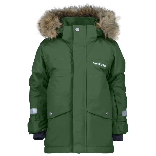 Didriksons - Kid's Bjärven Parka 3 - Parka Gr 100;110;120;130;140;80;90 blau;oliv;rot von Didriksons