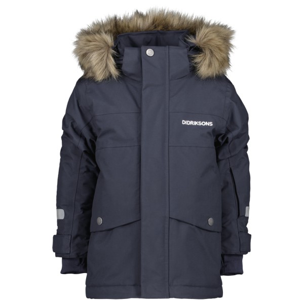 Didriksons - Kid's Bjärven Parka 3 - Parka Gr 100 blau von Didriksons