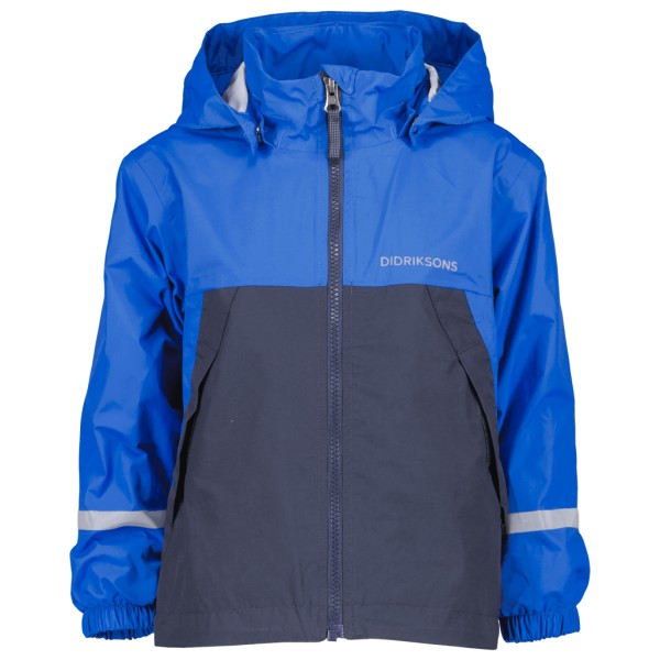 Didriksons - Kid's Bladet Jacket - Regenjacke Gr 100 blau von Didriksons