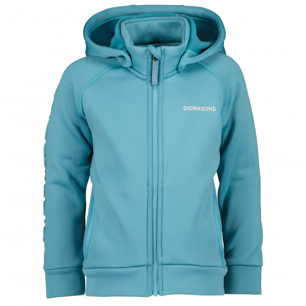 Didriksons - Kid's Corin Full Zip 7 - Fleecejacke Gr 100;110;120;130;140;80;90 blau;braun;grau;lila;orange von Didriksons