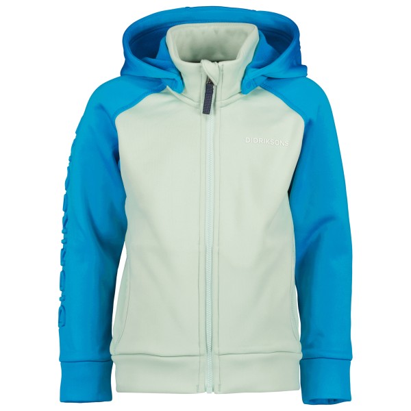 Didriksons - Kid's Corin Full Zip - Fleecejacke Gr 100 grün/blau von Didriksons