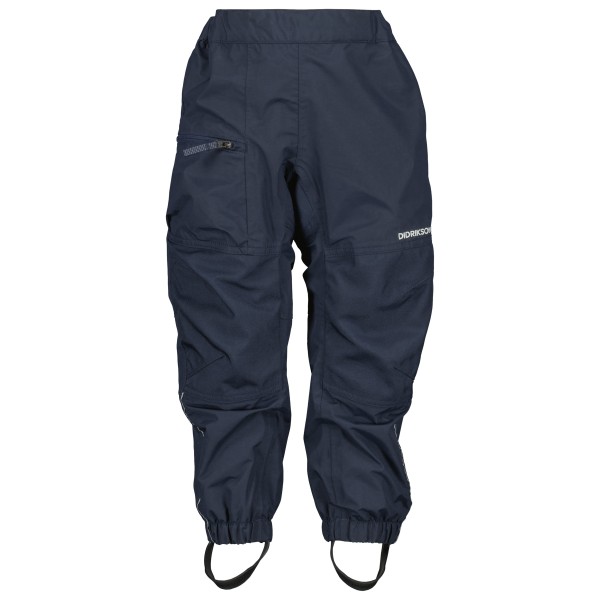 Didriksons - Kid's Dusk Pant 5 - Regenhose Gr 90 blau von Didriksons