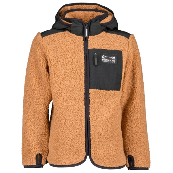 Didriksons - Kid's Exa Full-Zip 2 - Fleecejacke Gr 100;110;120;130;140;150;160;170 beige;blau;orange;schwarz von Didriksons