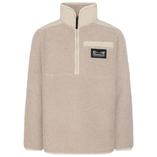 Didriksons - Kid's Exa Half-Zip - Fleecepullover Gr 120 beige von Didriksons