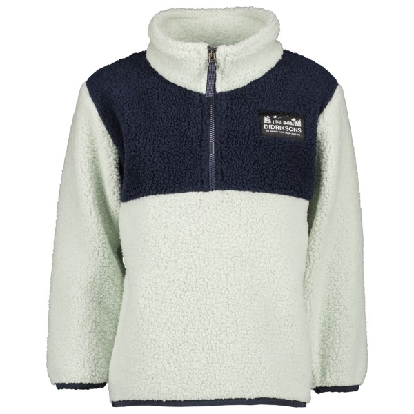 Didriksons - Kid's Gosig Half-Zip - Fleecepullover Gr 110 beige von Didriksons