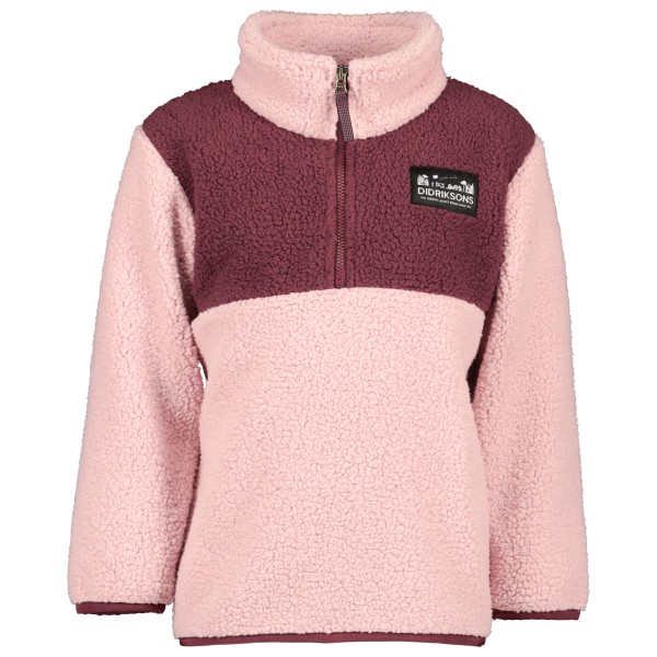 Didriksons - Kid's Gosig Half-Zip - Fleecepullover Gr 110 rosa von Didriksons