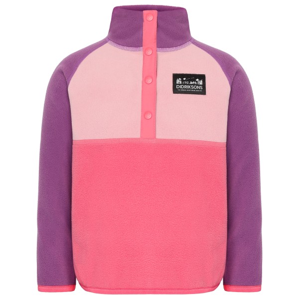 Didriksons - Kid's Monte Half-Buttoned 4 - Fleecepullover Gr 130 rosa Didriksons - Kid's Monte Half-Buttoned 4 - Fleecepullover Gr 130 rosa von Didriksons