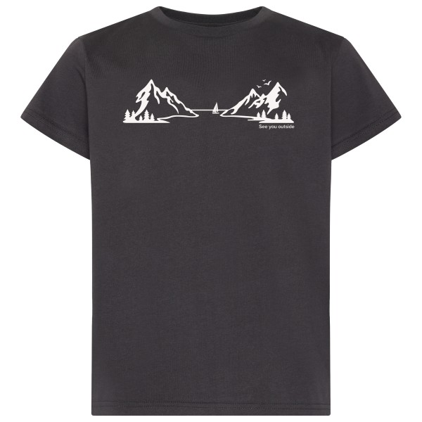 Didriksons - Kid's Mynta Explore 2 - T-Shirt Gr 130 grau Didriksons - Kid's Mynta Explore 2 - T-Shirt Gr 130 grau von Didriksons