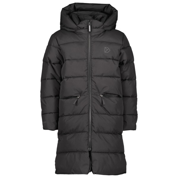 Didriksons - Kid's Olivin Parka Long 2 - Parka Gr 110;120;140 grau/schwarz von Didriksons