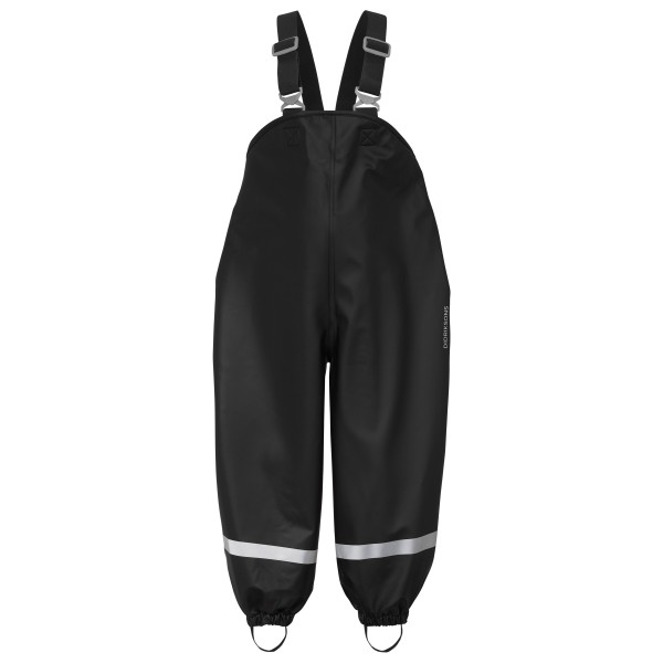 Didriksons - Kid's Plaskeman Pants 5 - Regenhose Gr 100 schwarz von Didriksons