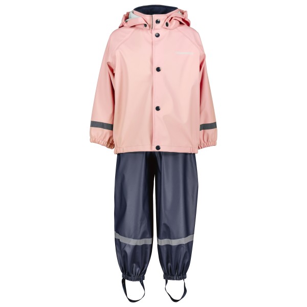 Didriksons - Kid's Slaskeman Set 2 - Regenjacke Gr 100 rosa von Didriksons