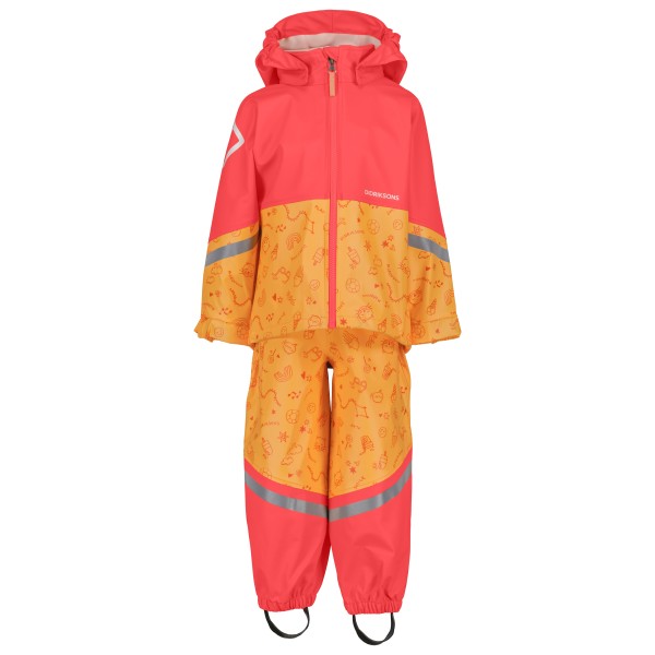 Didriksons - Kid's Waterman 8 - Regenjacke Gr 110 orange von Didriksons