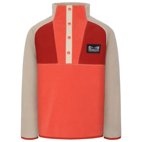 Didriksons - Kid's Yokto Half-Buttons 2 - Fleecepullover Gr 140 rot Didriksons - Kid's Yokto Half-Buttons 2 - Fleecepullover Gr 140 rot von Didriksons