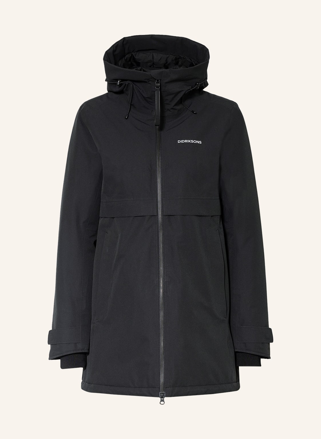 Didriksons Parka Helle schwarz von Didriksons