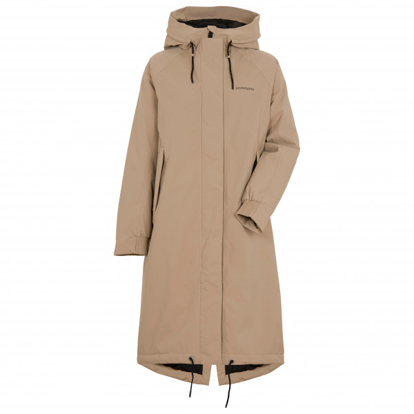 Didriksons - Women's Alicia Parka Long 2 - Mantel Gr 40;46 beige;schwarz von Didriksons