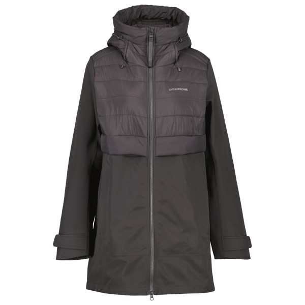 Didriksons - Women's Hella Parka - Mantel Gr 38 grau von Didriksons