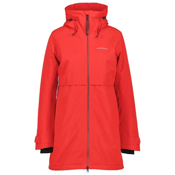 Didriksons - Women's Helle Parka 5 - Mantel Gr 34 rot von Didriksons